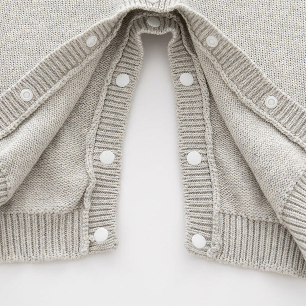 ! Gebreide Hart Baby &amp; Peuter Romper – Zachte Katoenmix Jumpsuit